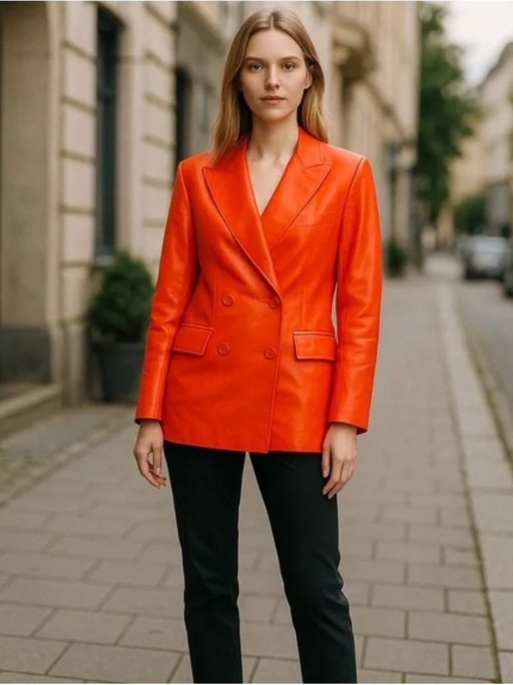 House of Harlow X Revolve Vegan Leather Blazer, womens medium, NWT ($279)!